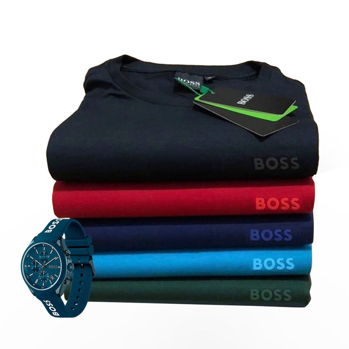 KIT BOSS SHIRT [PAY 2 AND GET 5]