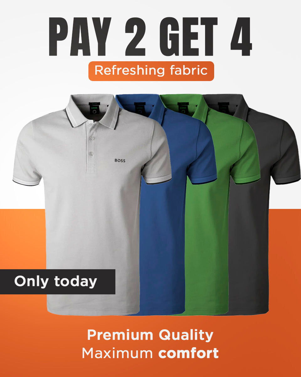 KIT POLO BOSS SHIRTS [PAY 2 AND GET 4]